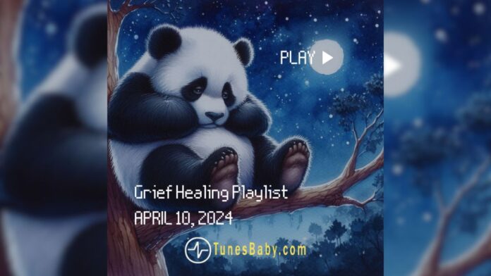 Cover photo for the Grief Healing Playlist with songs about losing a parent