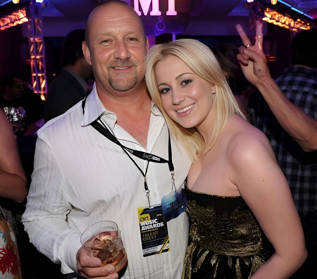 Kellie Pickler with her father