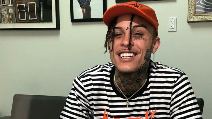 Lil Skies pictured smiling